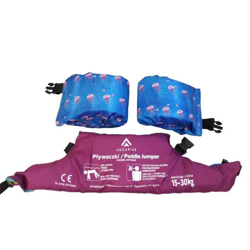 Pływaczki dla dzieci - rękawki - pas do nauki pływania Puddle Jumper Aquarius w kolorze fioletowym