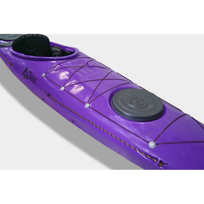 Kajak polietylenowy Trek Aquarius wersja limitowana w kolorze fioletowym